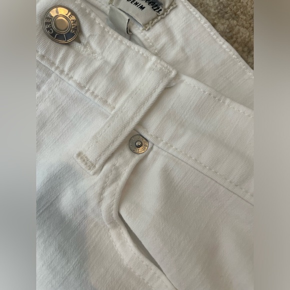 J. Crew 8”  Toothpick Jeans in White size 26 - Picture 4 of 11
